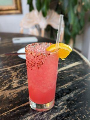 hibiscus paloma - mezcal, hibiscus, jalapeno, grapefruit, orange