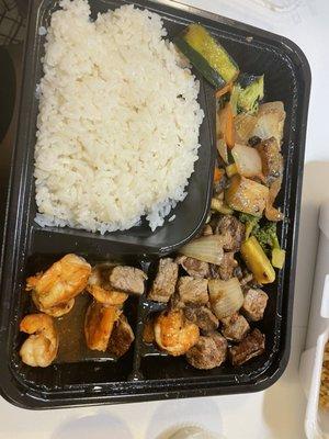 Hibachi steak $20