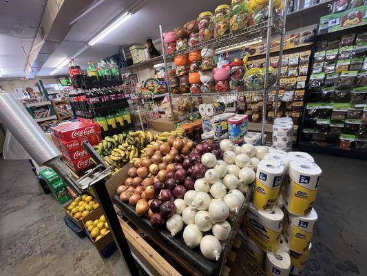 Produce section