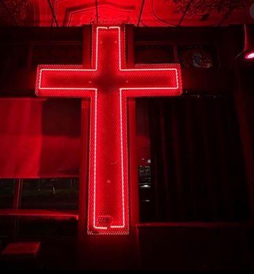 Dope light up cross