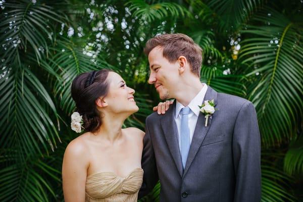 They're so smitten! Katherine and Craig, PC: Sieber Studio