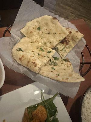 Garlic naan