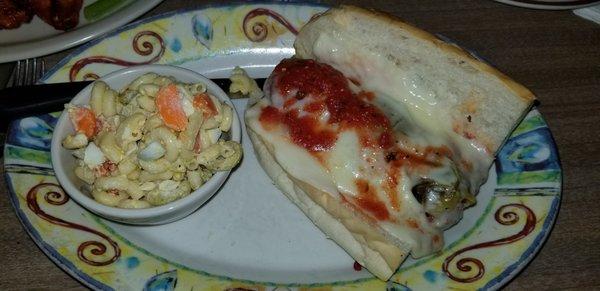 Meatball sub - homemade meatballs