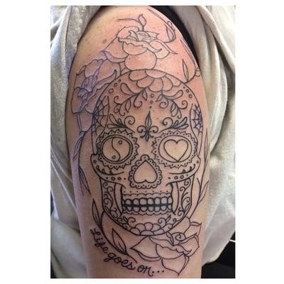 Sugar Skull Tattoo