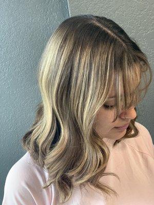 Seamless balayage.