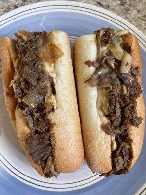 Mushroom cheese steak. Perfection.