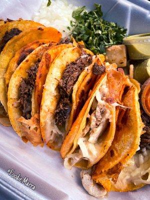 Birria tacos