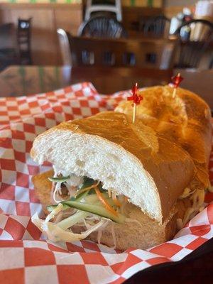 Vietnamese Sandwich with Chicken