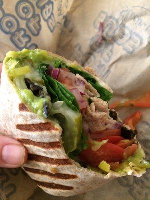 #6 in a wrap Vegan Style!