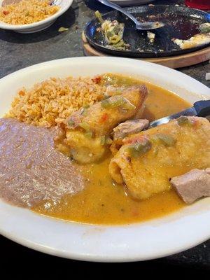 Chile Rellenos were sooo good