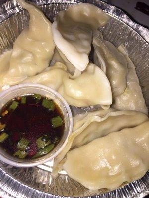 Steamed dumplings! So good!