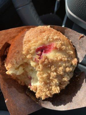 Cranberry muffin