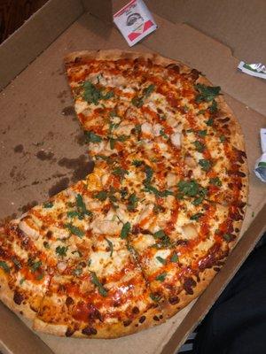 14 Buffalo chicken pizza