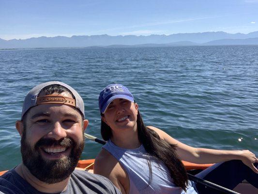 Enjoying Flathead Lake!!