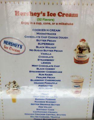 Flavors of heavenly ice cream