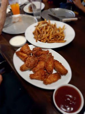 Wings and Fries