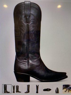 Womens boots ordered online after getting an email my size was back in stock.