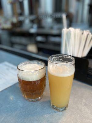 Lost weekend IPA and Helles lager