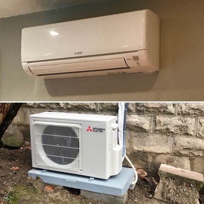 Newly installed Mitsubishi system