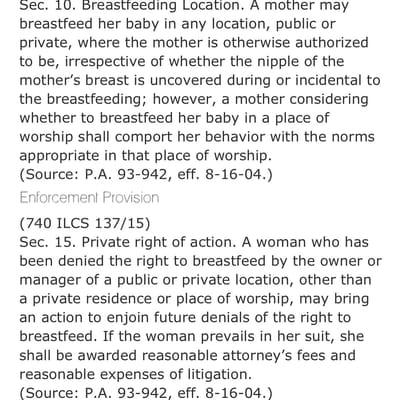 Photo of Illinois law for reference.