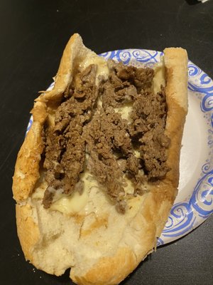 Pathetic cheesesteak