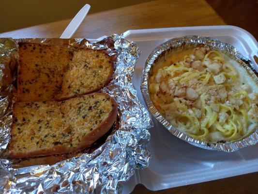 Baked Chicken Alfredo