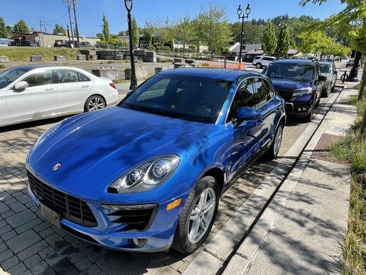 Sold our Porsche Macan (fun but small) for the roomy Passport!