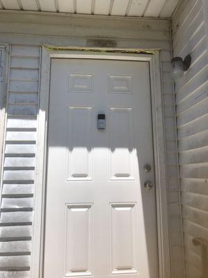 New door installation