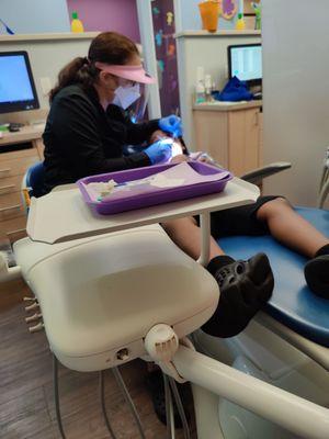 Teeth cleaning