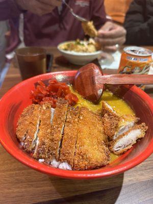 Curry w/ Chicken katsu