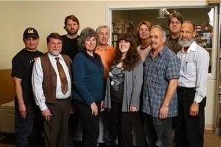 The staff at Minuteman Press in Berkeley, California