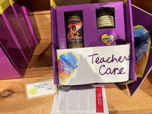 Teachers Care Gift Box - pick one up for a teacher today!!