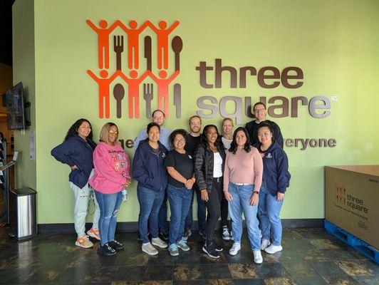 Price & Beckstrom Law Firm volunteering at Three Square! One of our favorite places that gives so much back to the community.