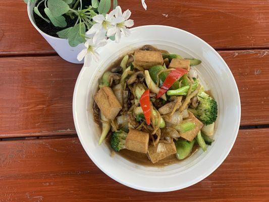 Thai ginger with tofu