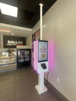 Kiosk for self orders