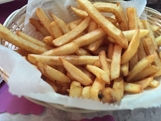 Hot crispy fries