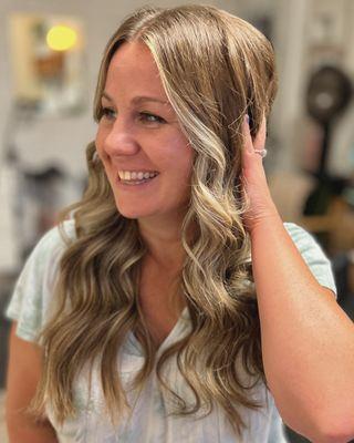 Balayage highlights