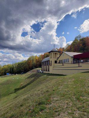 View of Heron Hill taproom