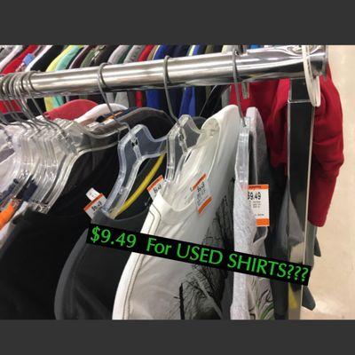 Almost $10 for used T-Shirts??? There old Shirts!