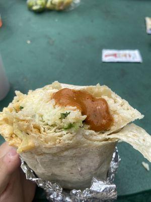 Veggie burrito