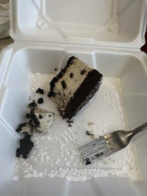 Oreo cheesecake