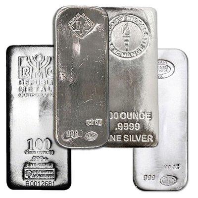 100oz #Silver Bars