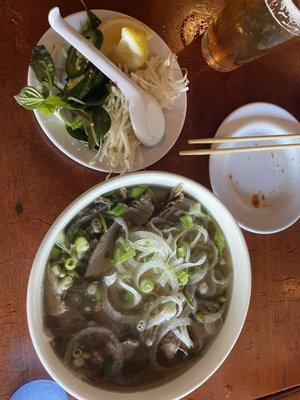 Brisket Rice Noodle Soup