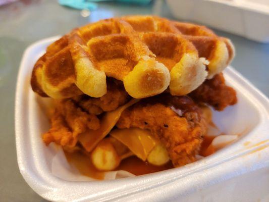 Royal Waffle Sandwich