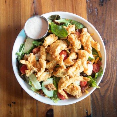 Southern Fried Chicken Salad