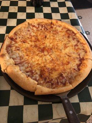 Hand tossed cheese pizza