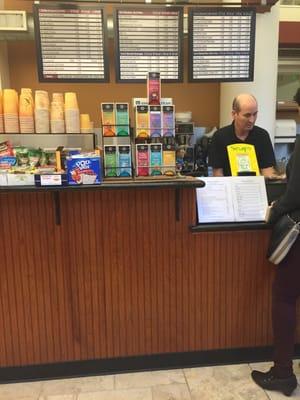 Small coffee shop in the San Francisco chronicle.