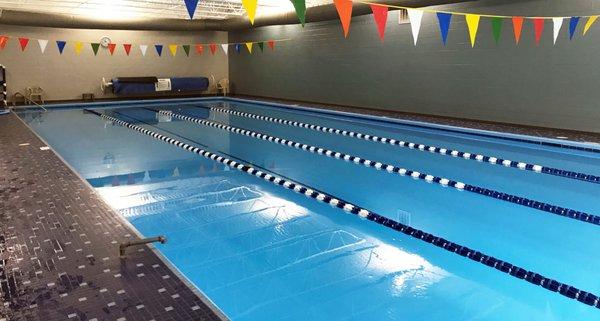 Indoor pool at Court One East