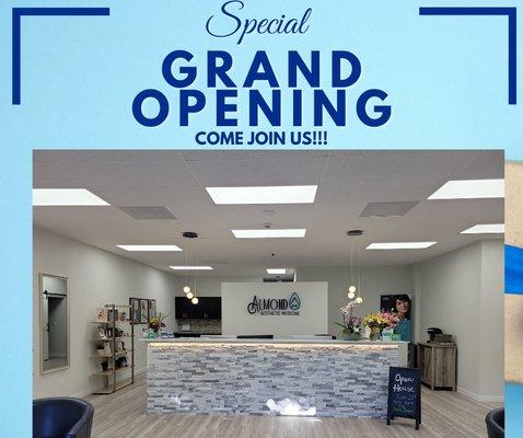 New space! Grand opening June 22nd, 2022, at 3:00 pm.