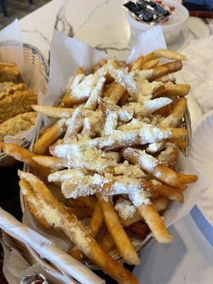 Cheese Snowing French Fries